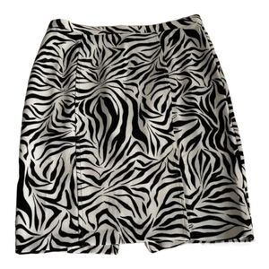 Boston Proper Zebra Print Pencil Skirt size 10